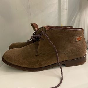 CAMPER Alicante tan suede lace up boots